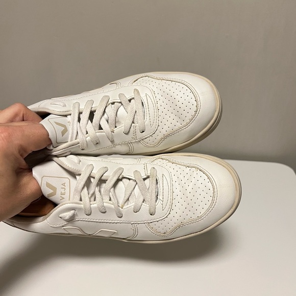 VEJA V-10 CWL SNEAKERS FULL WHITE WOMEN'S US 10 EU 41 - Picture 11 of 14